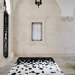 Crumple Leather Rugs