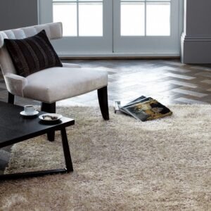 Diva Stone Shiny Polyester Rug