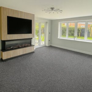Gunmetal Grey Thick Carpet