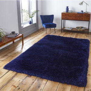 Montana Dark Navy Acrylic Rugs