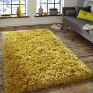 Polar Yellow Acrylic Rugs