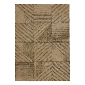 Sand Geometric Rug
