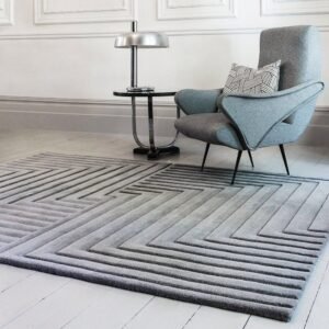 Silver Grey Nylon Rugs